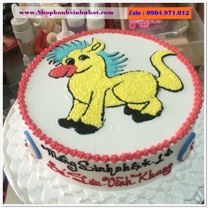 Bánh Sinh Nhật Con ngựa - YN06